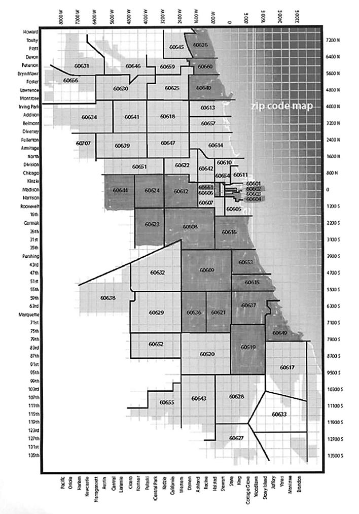 We had to draw testers from just 20 Chicago ZIP codes.